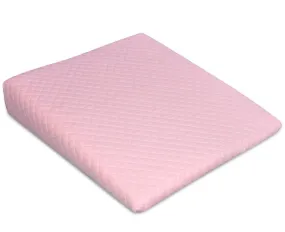 1# pink Anti-spitting milk baby triangle slope pillow, memory foam baby feeding pillow AZ19895