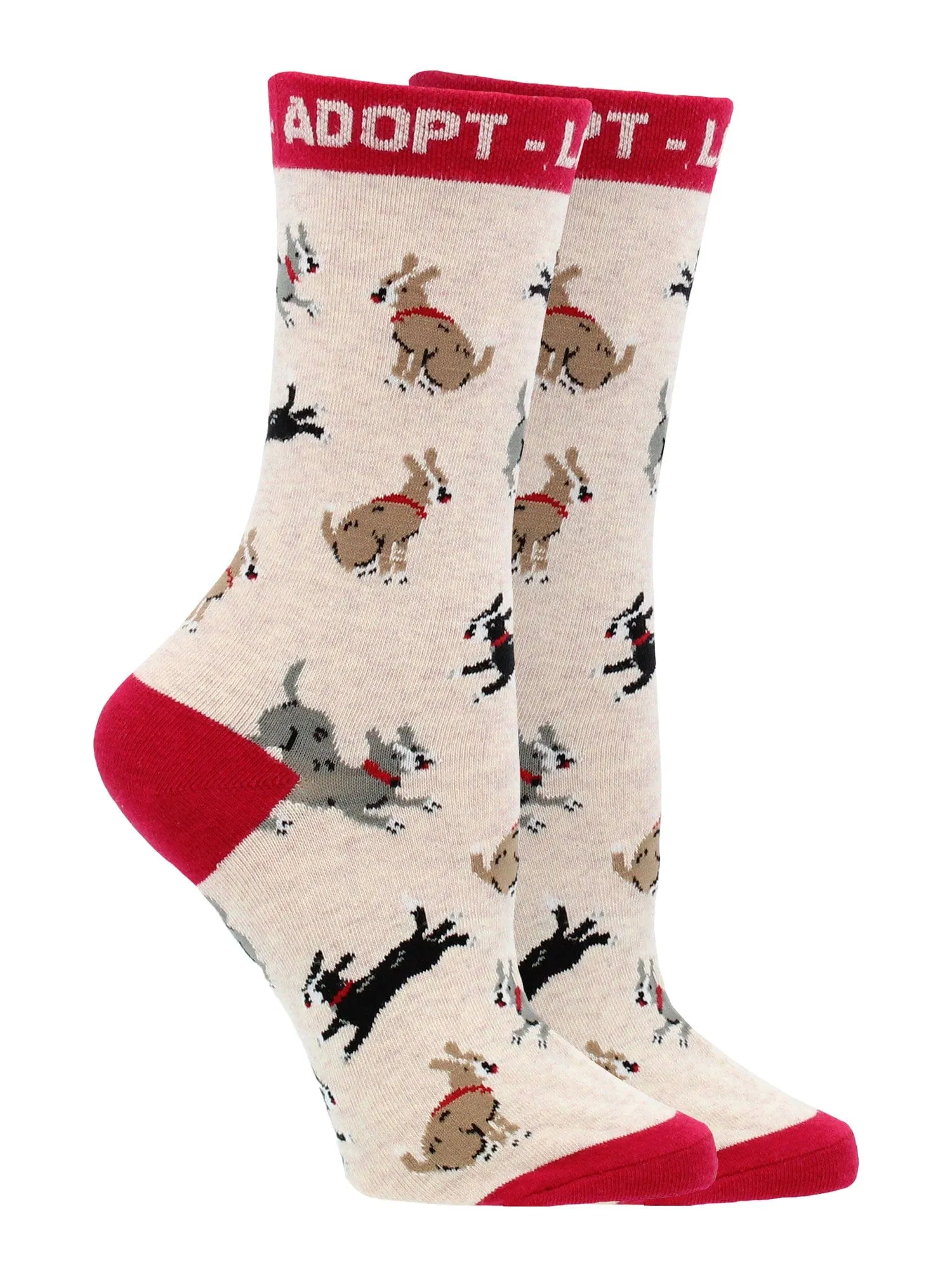 Adopt a Dog Socks Perfect Dog Lovers Gift