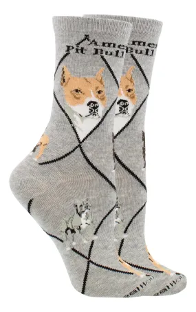 American Pit Bull Terrier Socks Perfect Dog Lovers Gift