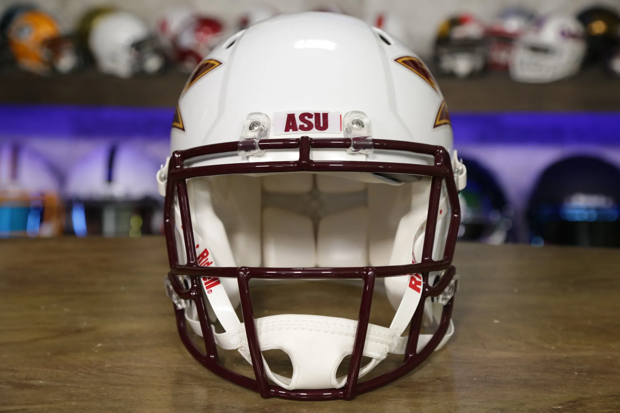 Arizona State Sun Devils Riddell Speed Authentic Helmet - White