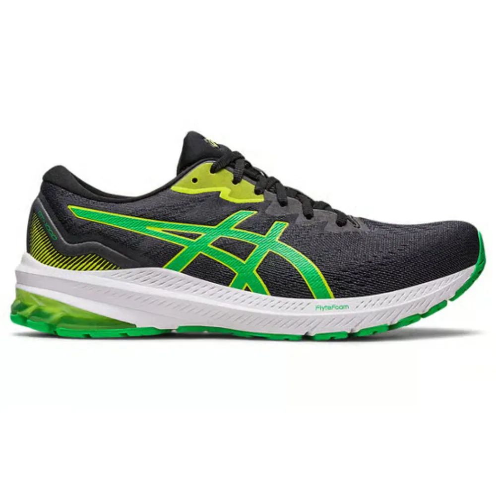 ASICS Men's GT-1000 11 Running Shoe (Black/Cilantro)