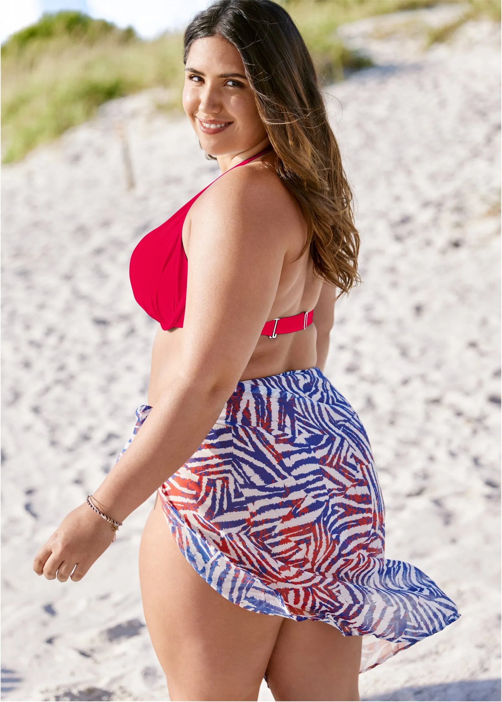 Beach Belle Long Wrap - American Pride