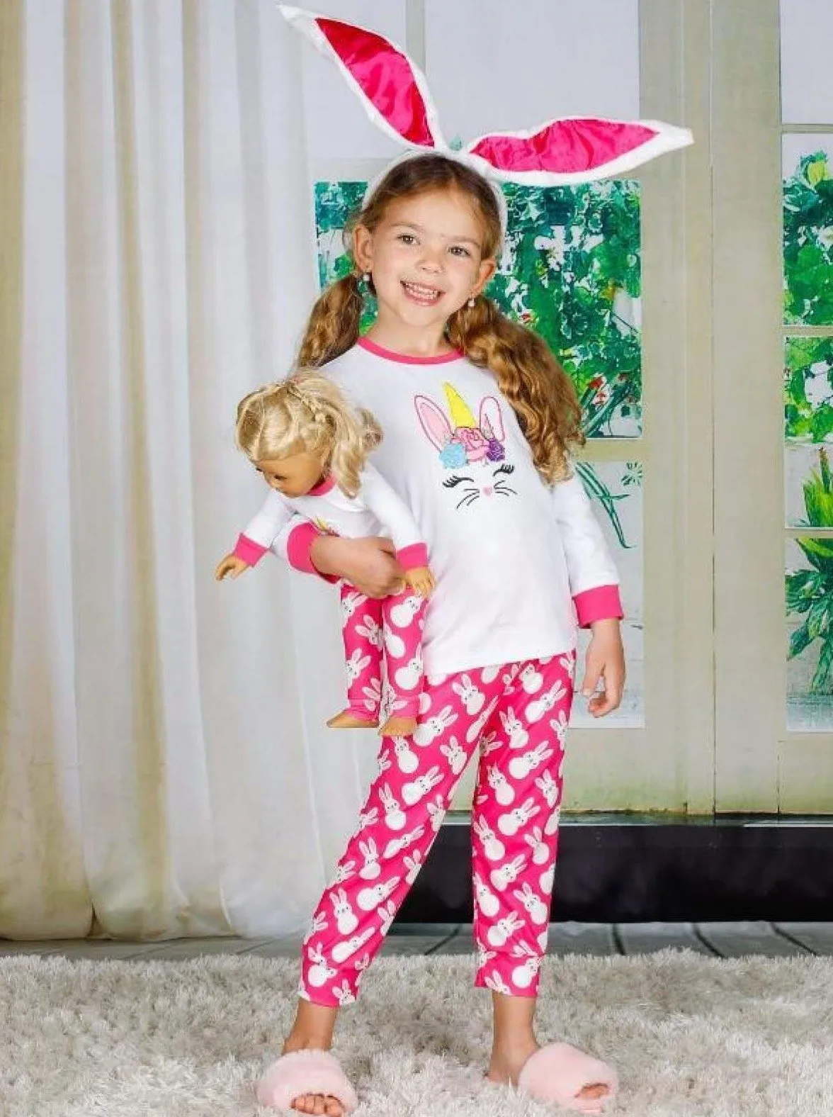 Best Bunnies Loungewear Set and Matching Doll Outfit