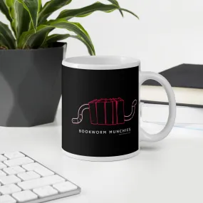 Bookworm Munchies Mug - Pink