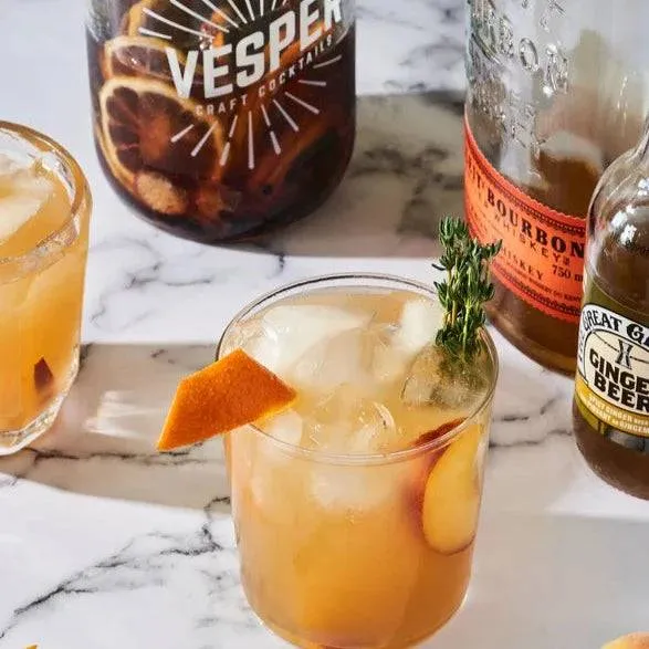 Bourbon Peach Smash | Cocktail Infusion Kit