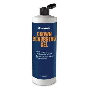 Brunswick Crown Scrubbing Gel 32 oz Bowling Ball Cleaner