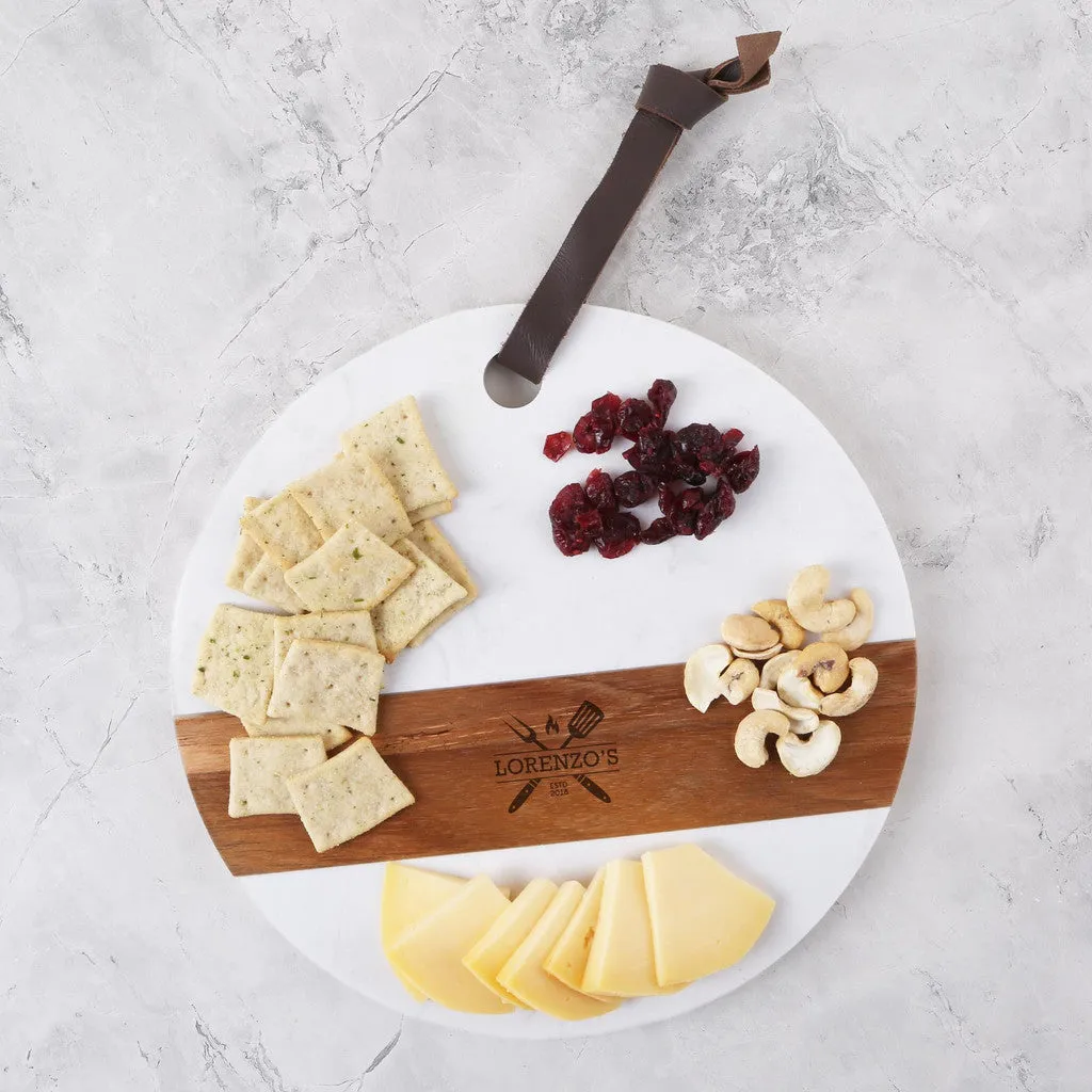 Calcutta Charcuterie Board - Seal, Wordmark or Your Logo