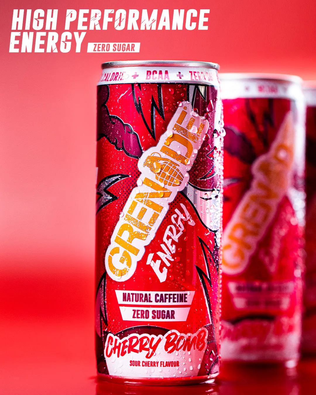 Cherry Bomb Energy Drink (12 Pack)