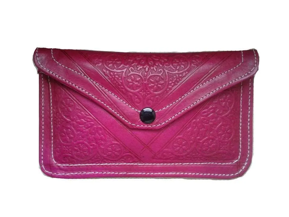 Envelope Wallet - Fuchsia