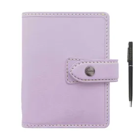 Filofax Malden Pocket Orchid Leather Organizer Agenda Calendar 2024