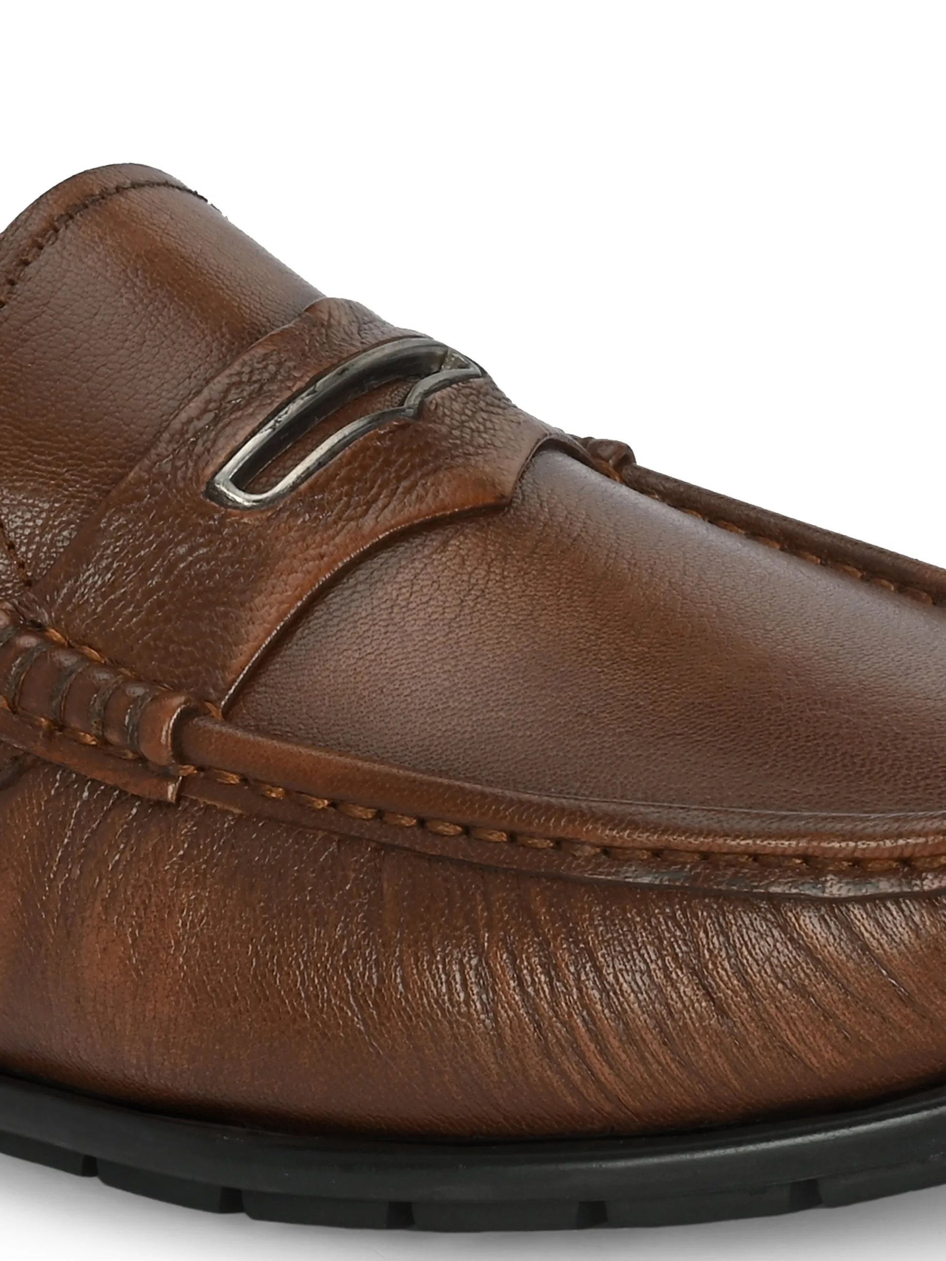 Grenade Tan Loafers