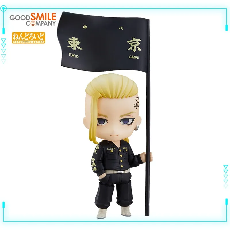 GSC Original Genuine GOOD SMILE COMPANY NENDOROID Tokyo Revengers Ryuuguuji Ken Draken 10cm Action Figures Anime Model Toy Gift