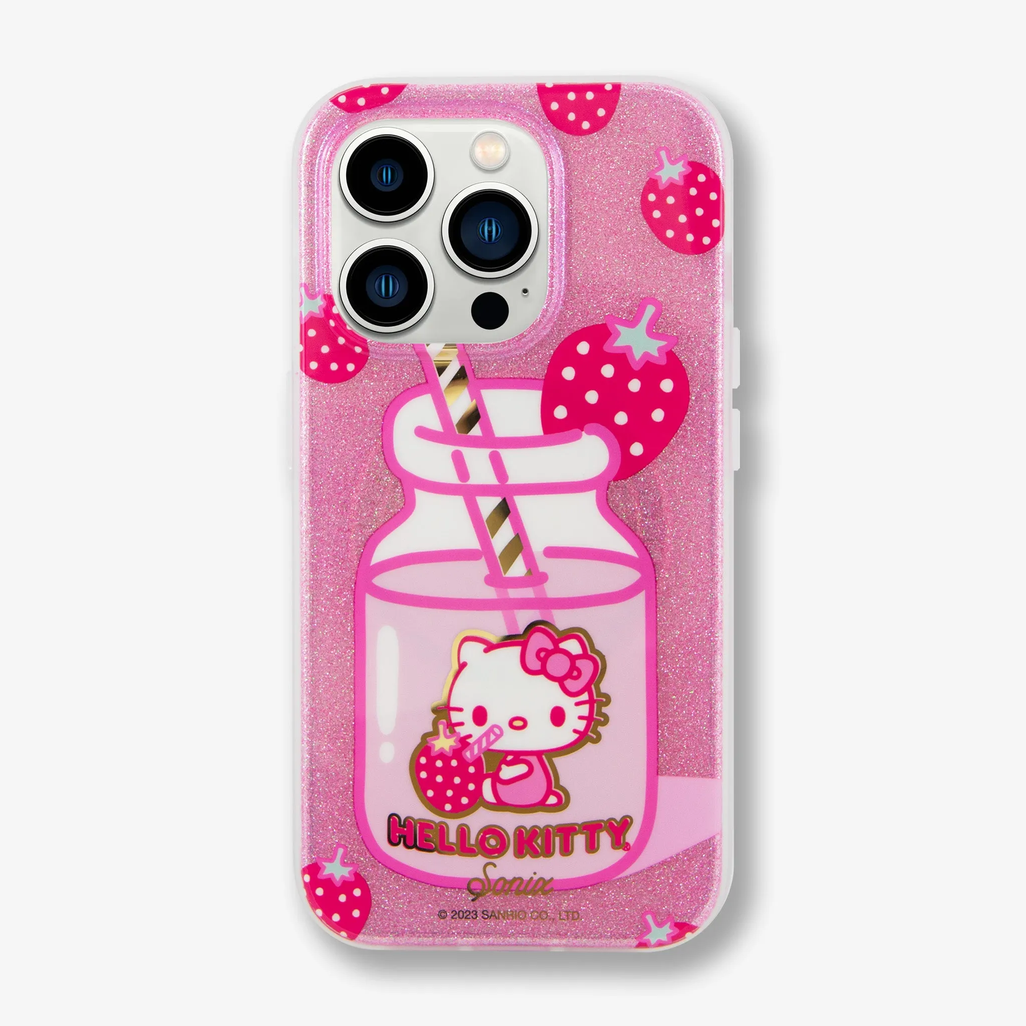 Hello Kitty® Strawberry Milk MagSafe® Compatible iPhone Case