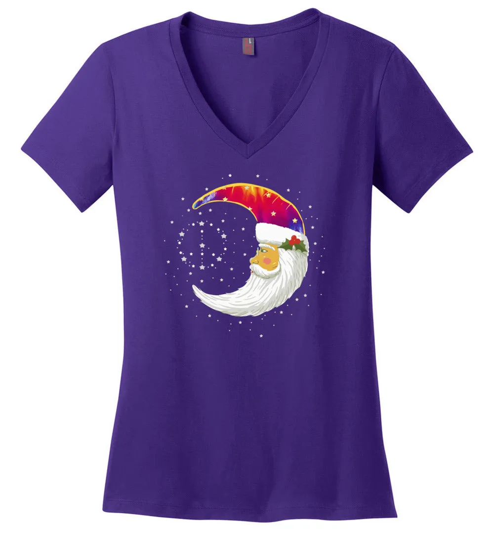 Hippie Moon Holiday V-neck