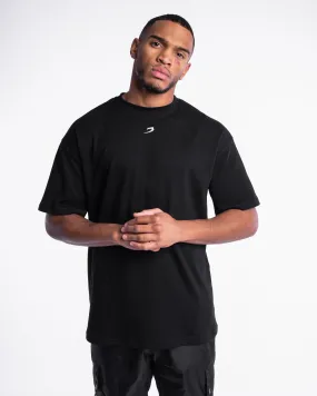 Johnson Oversized Strike T-Shirt - Black