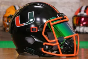 Miami Hurricanes Riddell Speed Replica Helmet - GG Edition 00381