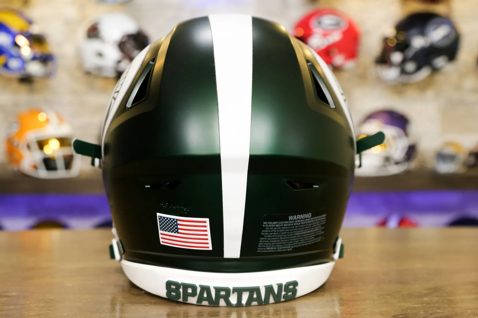 Michigan State Spartans Riddell SpeedFlex Helmet - GG Edition 00071