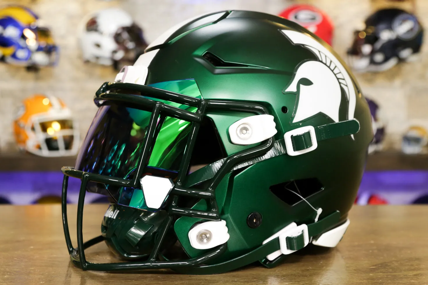 Michigan State Spartans Riddell SpeedFlex Helmet - GG Edition 00071