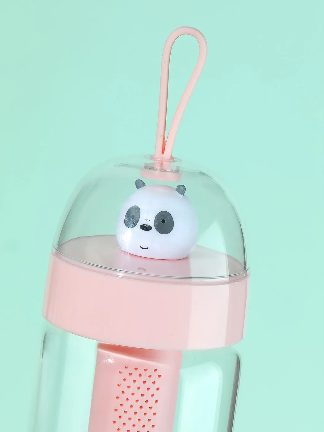 Miniso We Bare Bears Collection 4.0 Tea Brewing Bottle (pink)