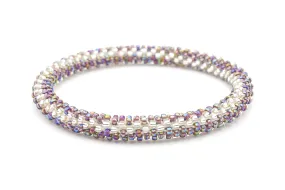 Purple Moon Bracelet - Extended 8"