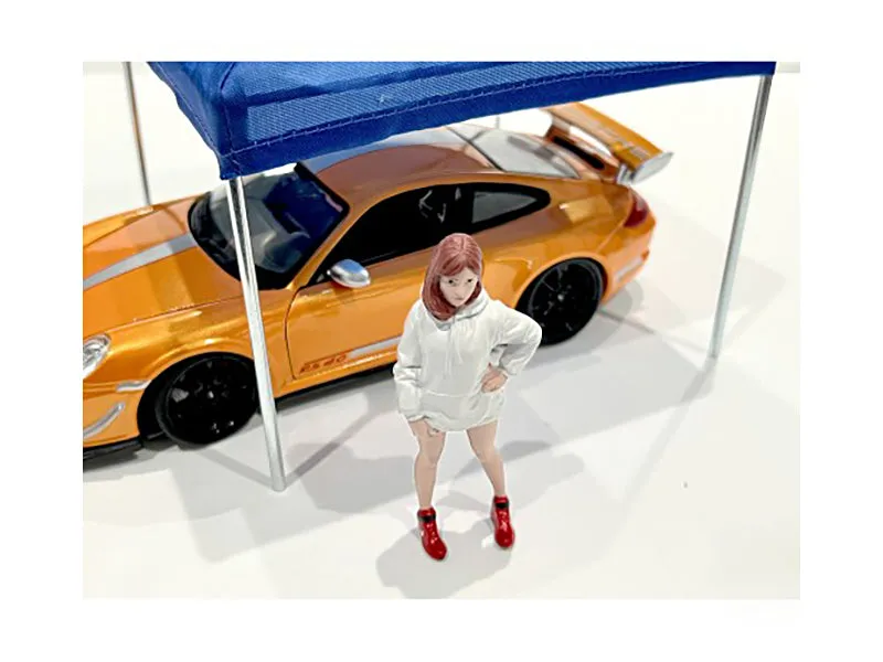 "Hip Hop Girls" 4 Piece Figure Set for 1/24 Scale Models by American Diorama