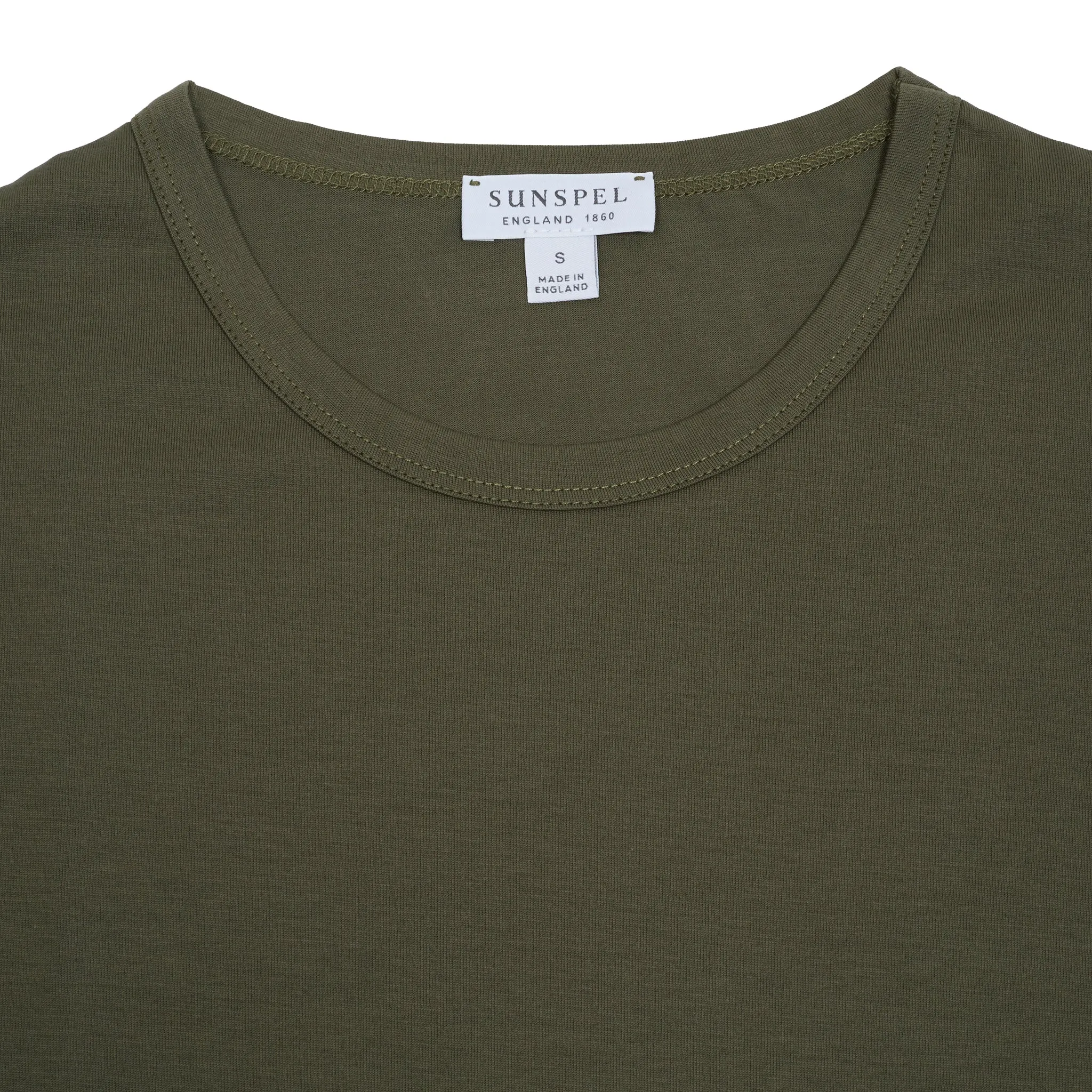 Sunspel Classic T-Shirt in Khaki