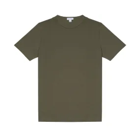 Sunspel Classic T-Shirt in Khaki