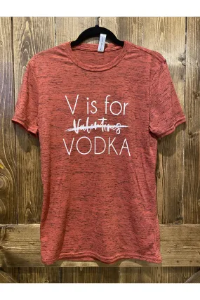 V is for Vodka